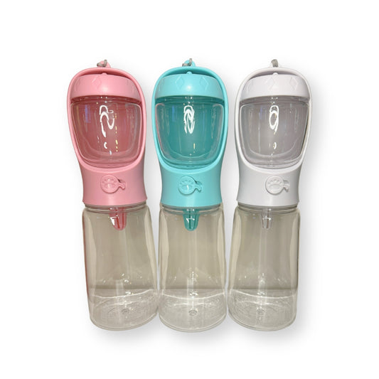 Travel Water Bottle + Food Holder