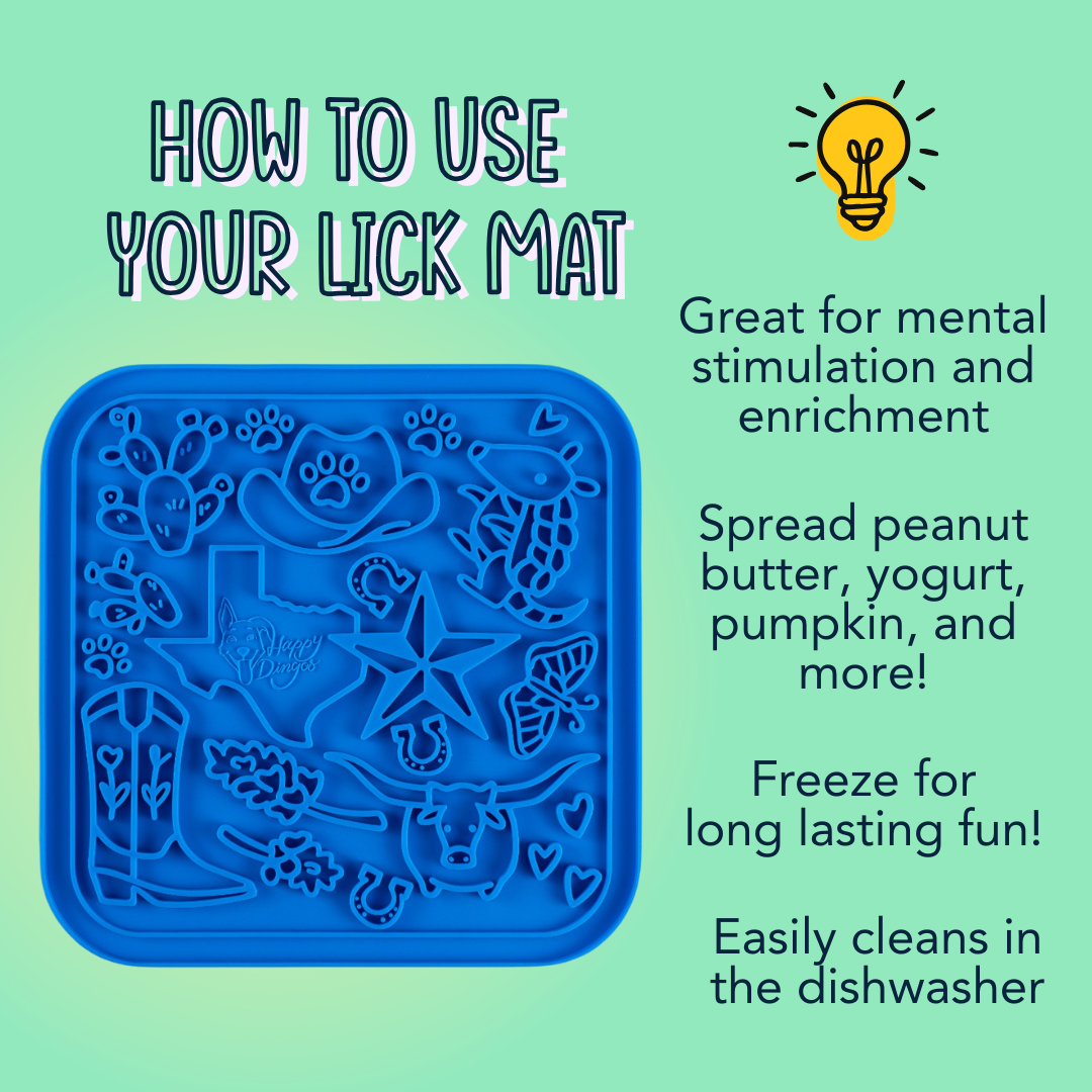 Howdy Ya'll Lick Mat