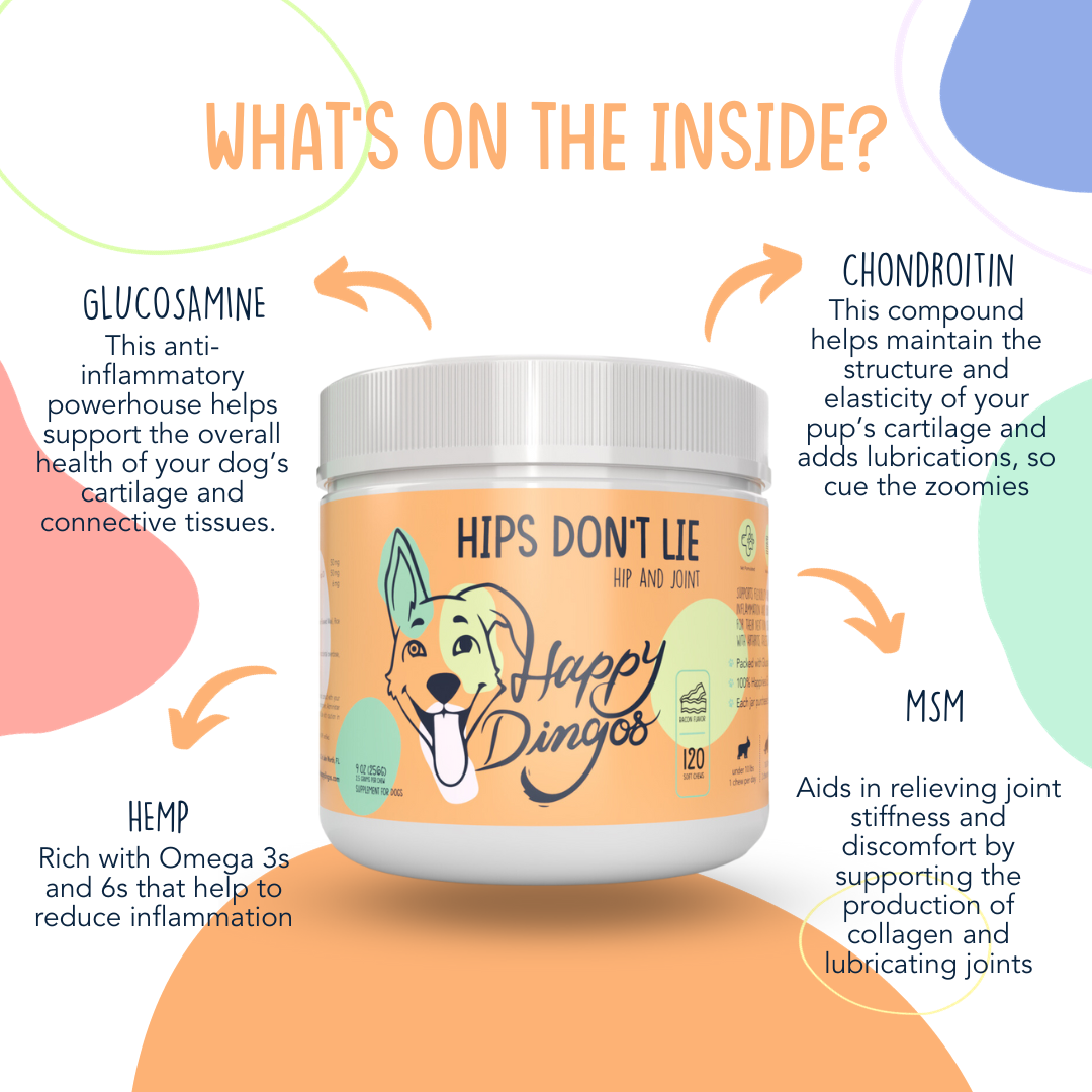Hips Don't Lie - Hip & Joint Supplement for Dogs