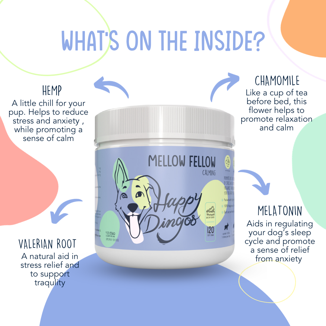 Mellow Fellow - Calming Supplement for Dogs