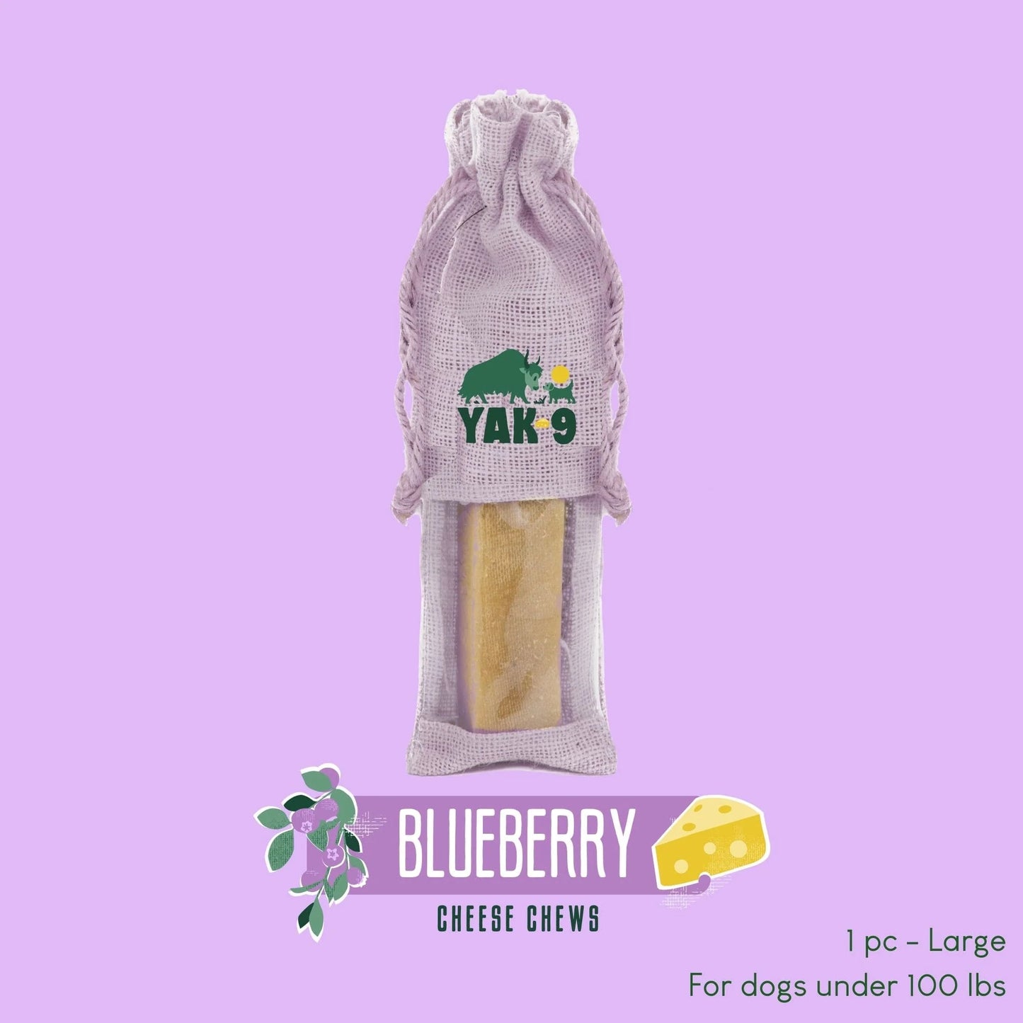 Yak9 Blueberry Yak Chew