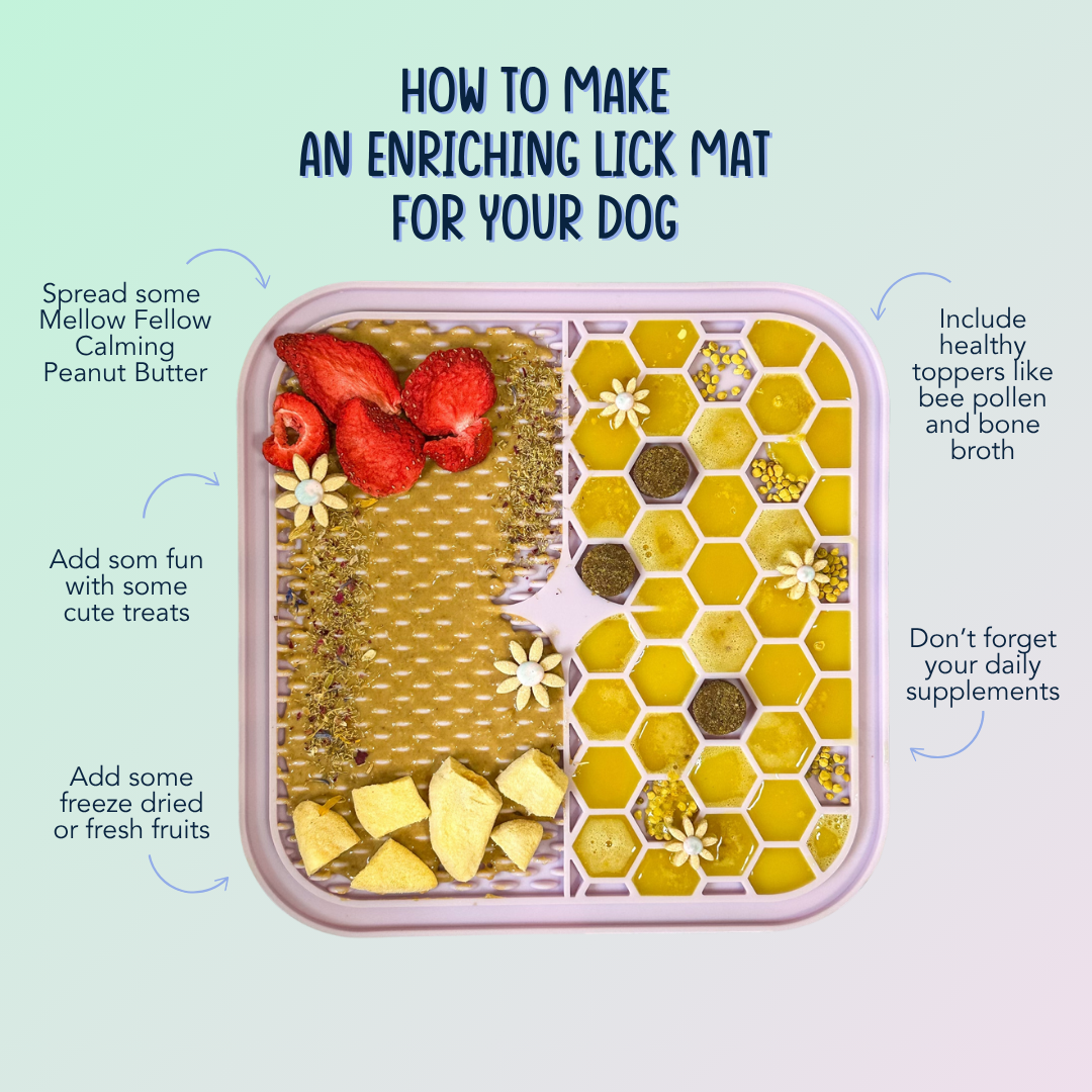 Lickin' Good Bundle - Peanut Butter + Calming Lick Mat