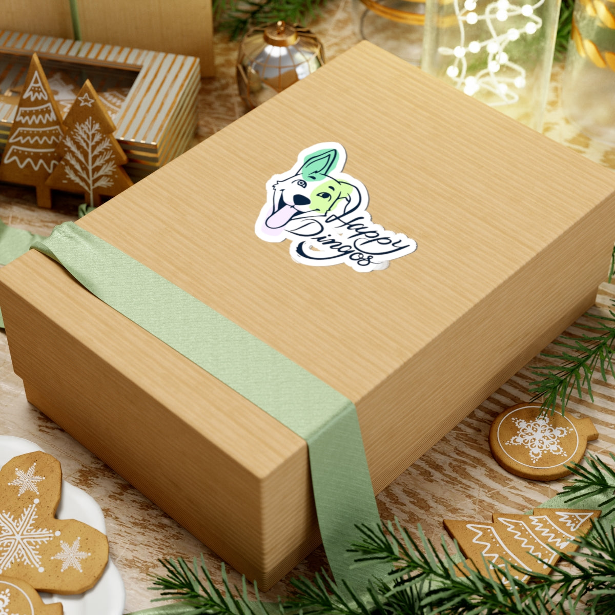 Happy Dingos Logo Sticker