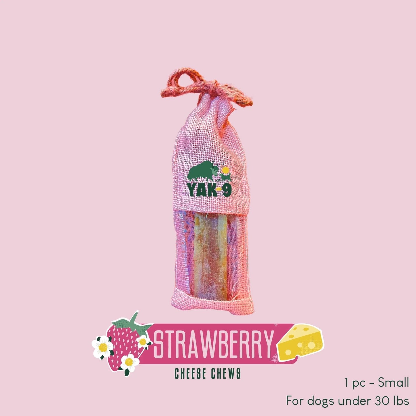 Yak9 Strawberry Yak Chew