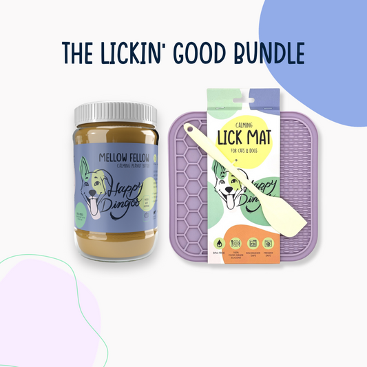 Lickin' Good Bundle - Peanut Butter + Calming Lick Mat