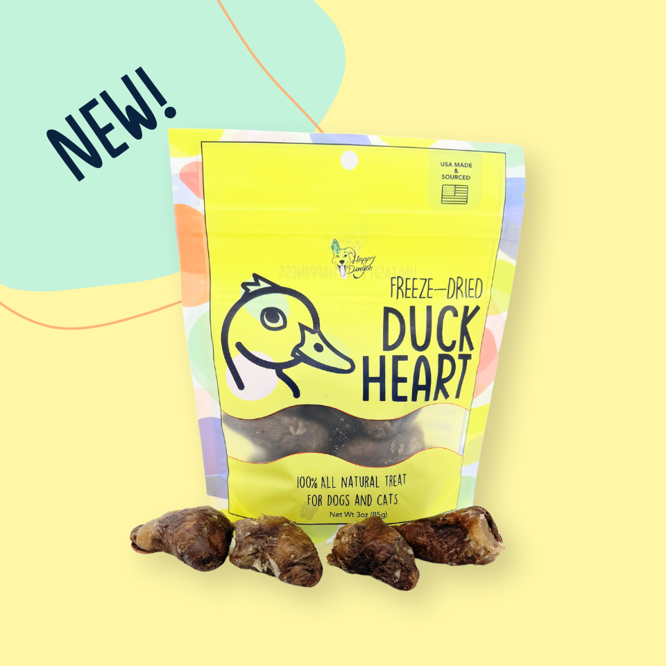 Freeze-Dried Duck Heart