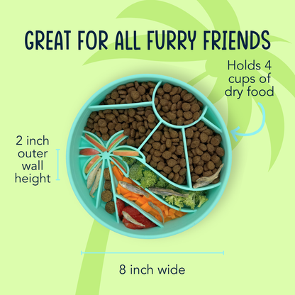 Loco Coco Interactive Slow Feeder Bowl