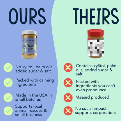 Mellow Fellow - Calming Peanut Butter for Dogs