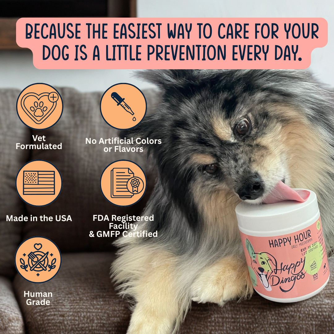 Happy Hour Multivitamin Supplement for Dogs