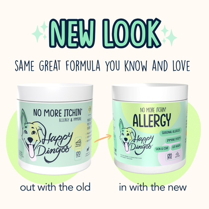No More Itchin' - Allergy & Immune Supplement for Dogs